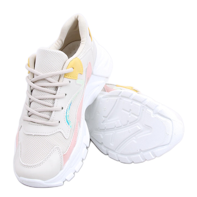 Beige BL196P Beige Sportschuhe