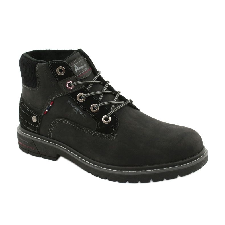 Leder Trekking American Club RH36 schwarz