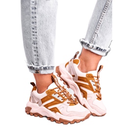 Damen Turnschuhe Big Star Beige GG274664
