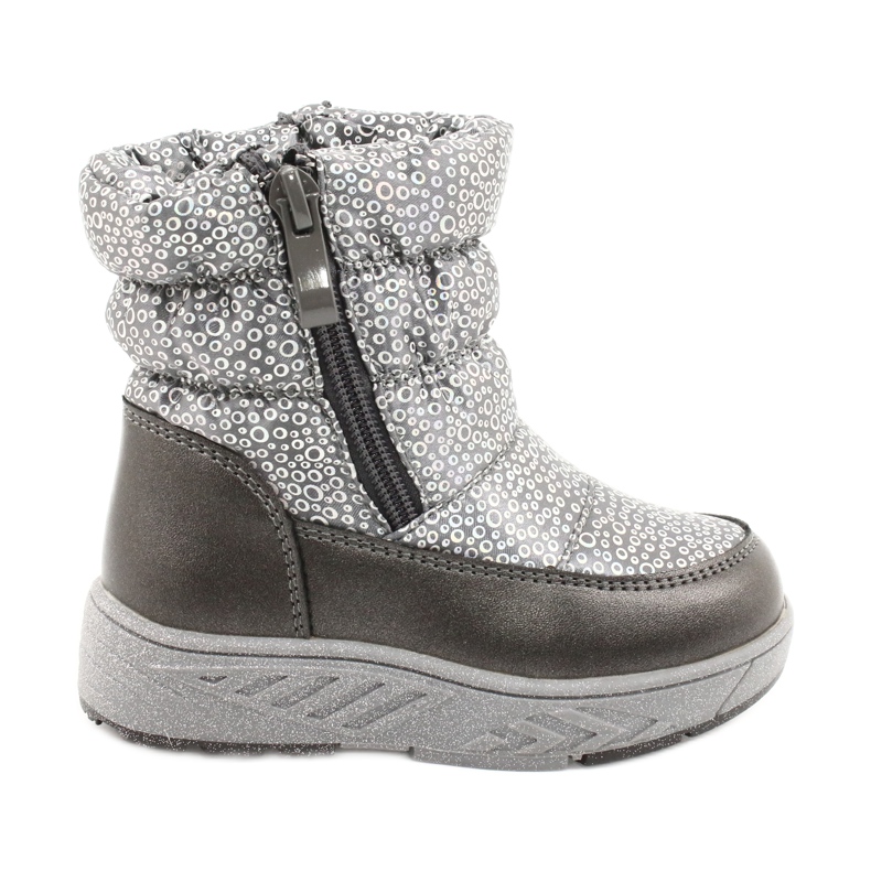 Evento Neo Holo Miss Winterstiefel silber- grau