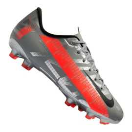 Nike Vapor 13 Academy Mg Jr AT8123-906 Fußballschuhe grau
