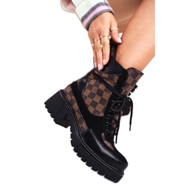 PS1 Schwarze Stiefel für Damen NS169P Milady