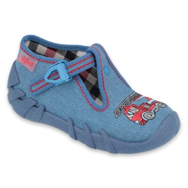 Befado Kinderschuhe 110P401 rot blau