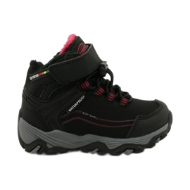 Softshell-Stiefel mit American Club-Membran schwarz rot