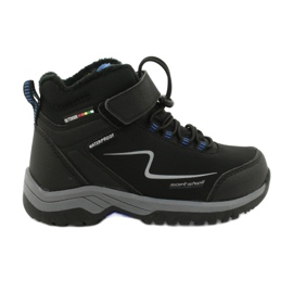 Softshell-Sportstiefel mit American Club HL38/20 Membran schwarz blau
