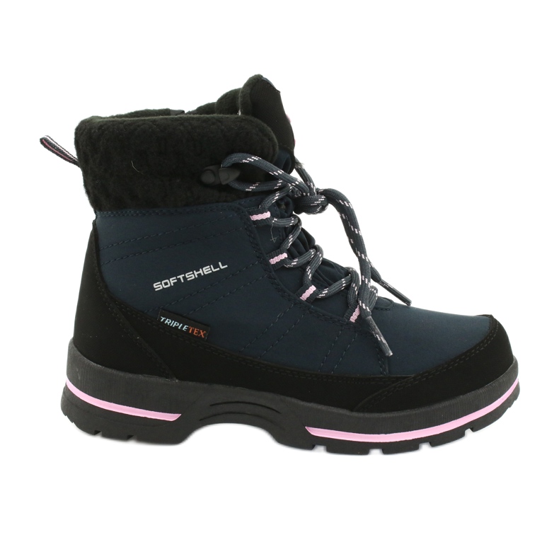 American Club Softhellstiefel mit SN03/20 Membran schwarz navy blau rosa