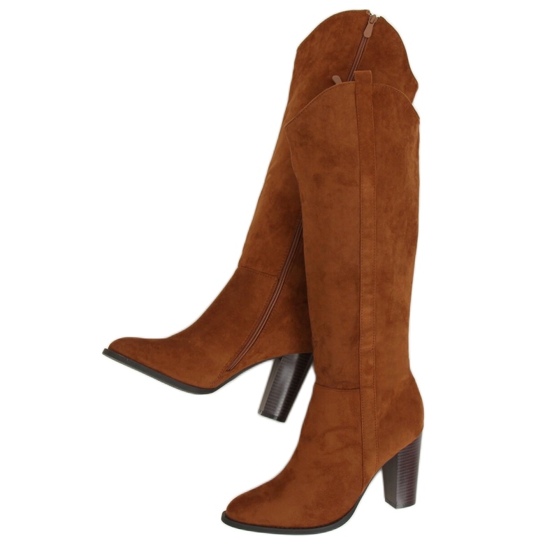 Klassische Stiefel auf dem Postkamel UK07P Camel braun