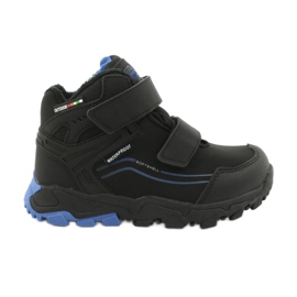American Club Softshell-Stiefel mit Membran schwarz blau