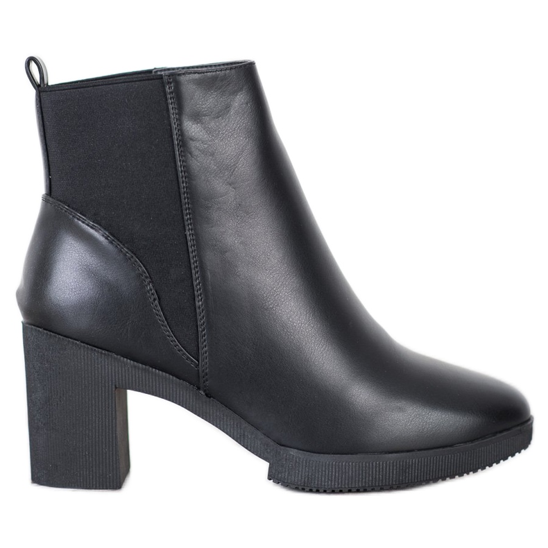 Kylie Stiefel aus Ökoleder schwarz