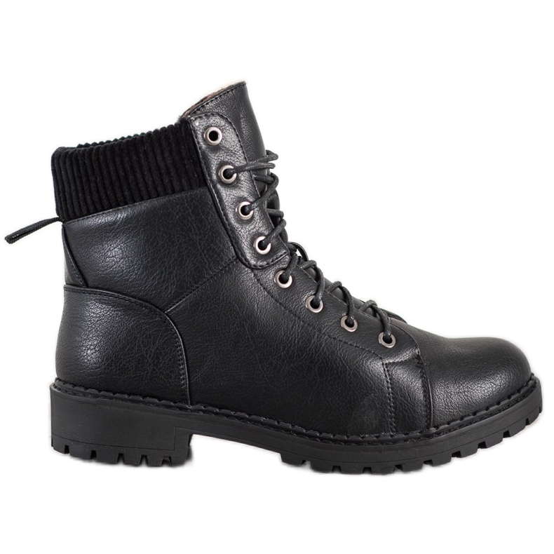 Kylie Trapper zum Schnüren schwarz