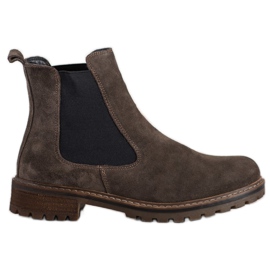 Filippo Chelsea-Stiefel aus Leder braun