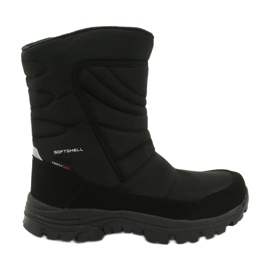 American Club Stiefel mit einer mit Vlies isolierten Membran schwarz