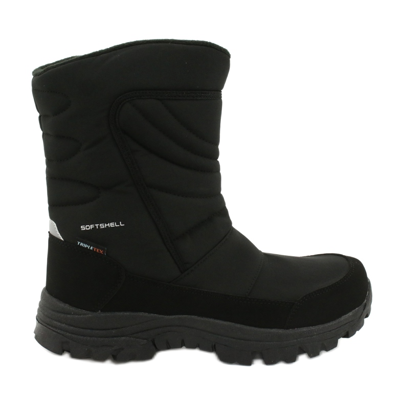 American Club Stiefel mit einer mit Fleece isolierten Membran schwarz