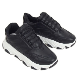 Schwarz YK301 Schwarze Sportschuhe