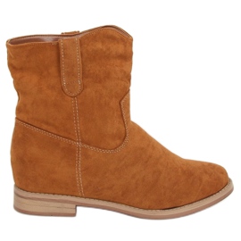 Camel NC952 Camel Stiefel mit verstecktem Absatz braun mehrfarbig