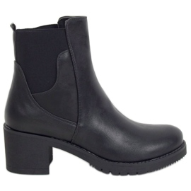 Schwarze J19-85 Schwarze Jodhpur-Stiefel für Damen