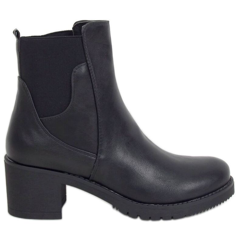 Schwarze J19-85 Schwarze Jodhpur-Stiefel für Damen