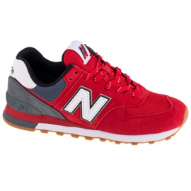 New Balance M ML574SKD Schuhe weiß rot mehrfarbig