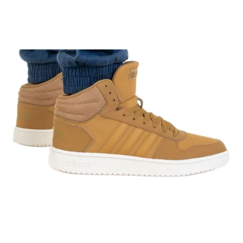 Adidas Hoops 2.0 Mid M FW3516 Schuhe beige