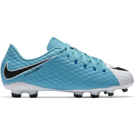 Nike Hypervenom Phelon Iii Fg Jr 852595 104 Fußballschuhe mehrfarbig blau