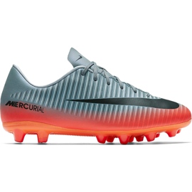 Nike Mercurial Victory 6 CR7 Ag Pro Jr 878643 001 Fußballschuhe grau