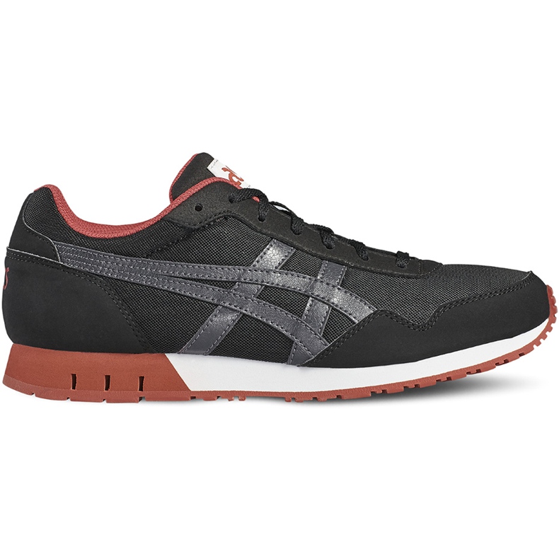 Asics Curreo HN537-9095 Herrenschuhe schwarz rot