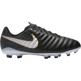 Nike Tiempo Ligera Iv Fg Jr 897725 002 Fußballschuhe schwarz schwarz
