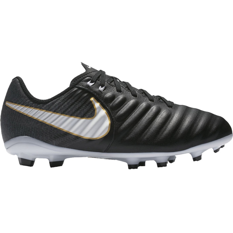 Nike Tiempo Ligera Iv Fg Jr 897725 002 Fußballschuhe schwarz schwarz