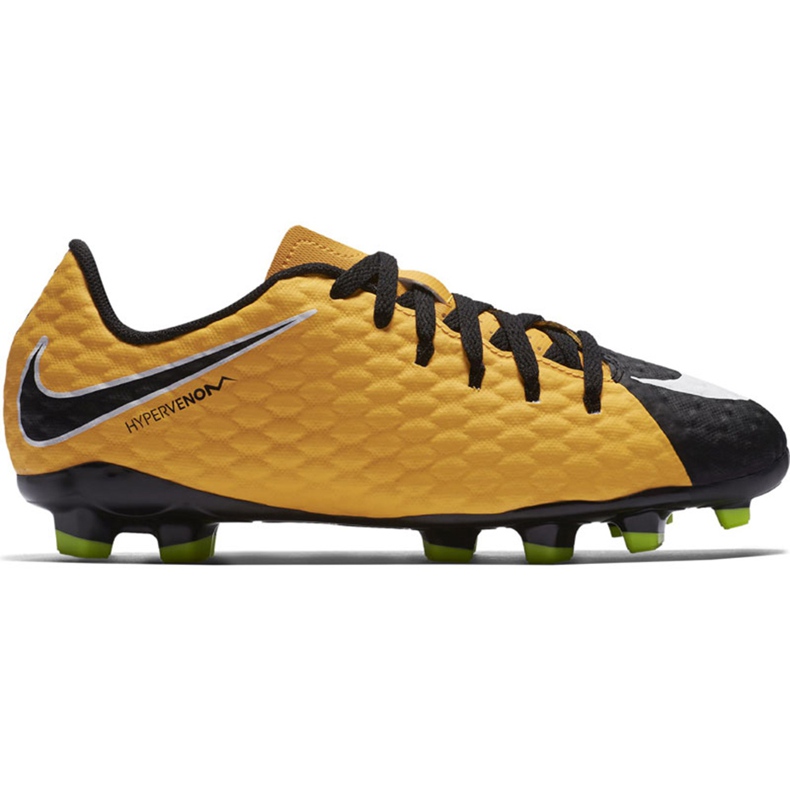 Nike Hypervenom Phalon Iii Fg Jr 852595 801 Fußballschuhe gelb gelb