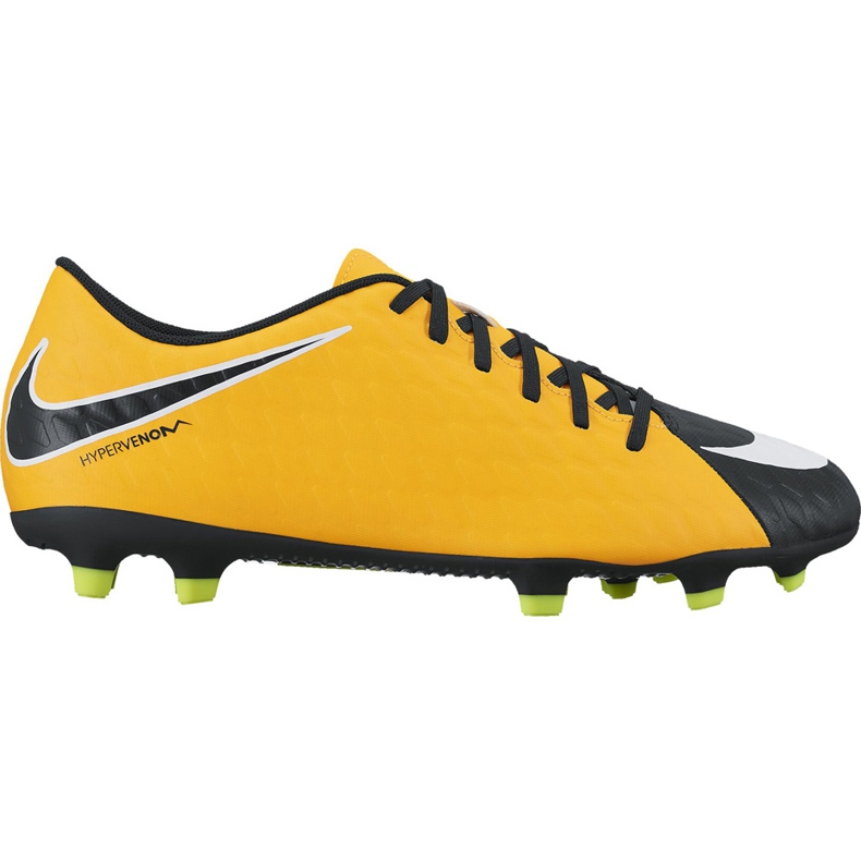 Nike Hypervenom Phade Iii Fg Jr 852580 801 Fußballschuhe mehrfarbig gelb