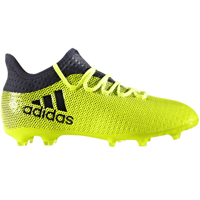 Adidas X 17.1 Fg Jr S82297 Fußballschuhe mehrfarbig grün