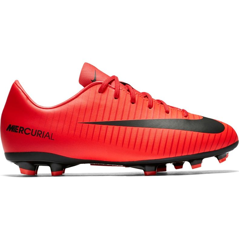 Nike Mercurial Victory Vi Fg Jr 831945 616 Fußballschuhe orange rot