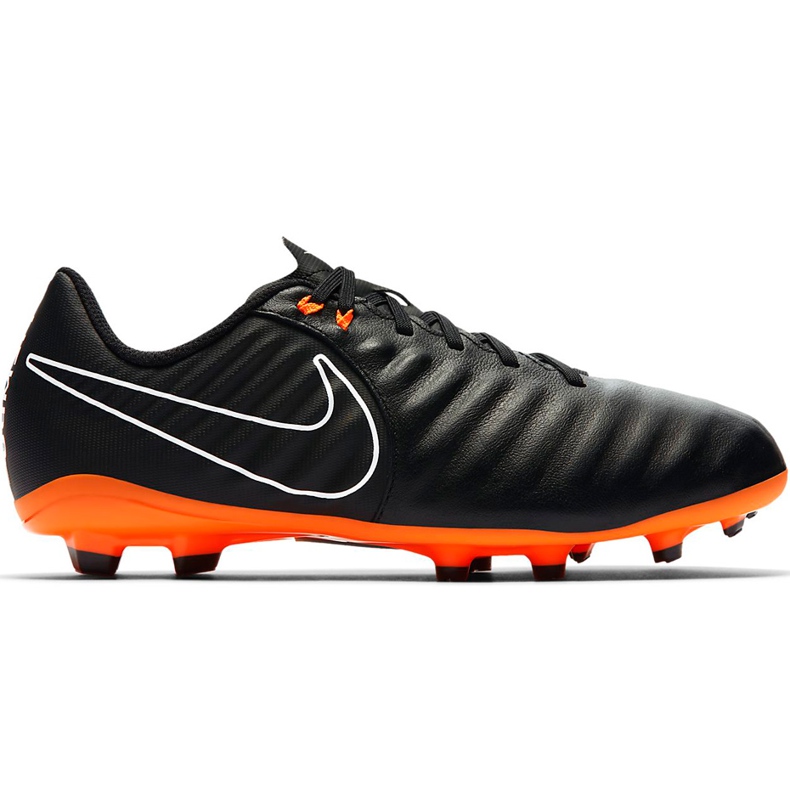 Nike Tiempo Legend 7 Academy Fg Jr AH7254 080 Fußballschuhe schwarz