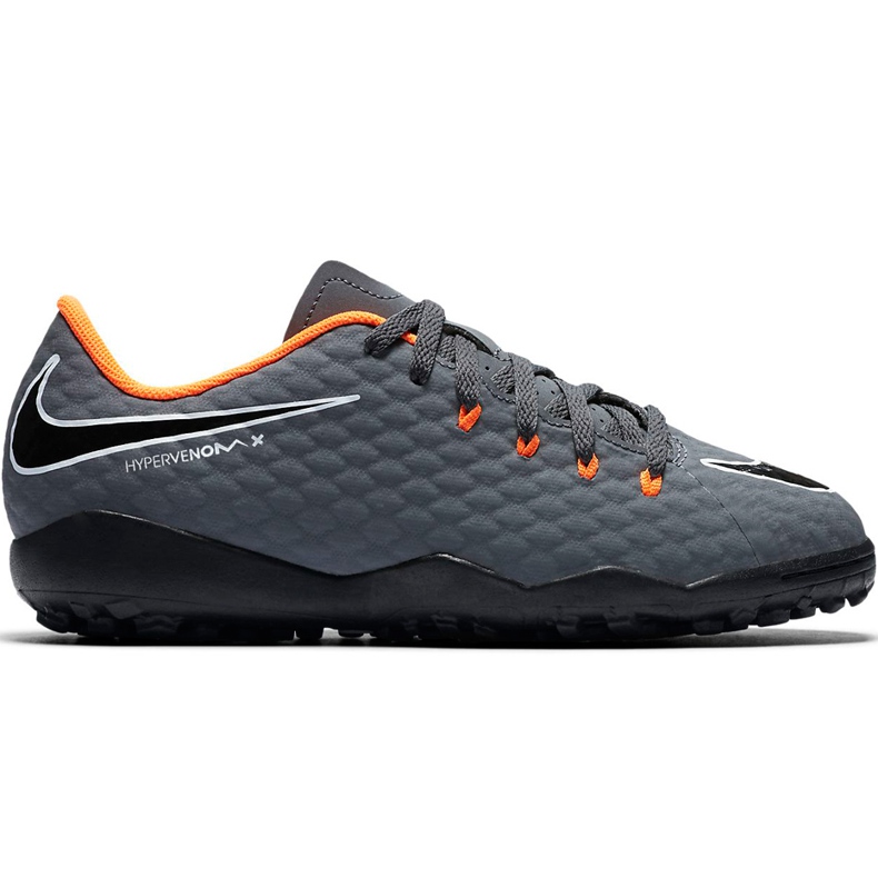 Nike Hypervenom Phantom X 3 Academy Tf Jr AH7294 081 Fußballschuh grau grau