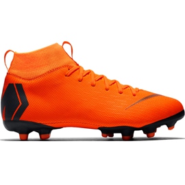 Nike Mercurial Superfly 6 Academy Mg Jr AH7337 810 Fußballschuhe mehrfarbig orange