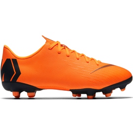 Nike Mercurial Vapor 12 Academy Mg Jr AH7347 810 Fußballschuhe orange