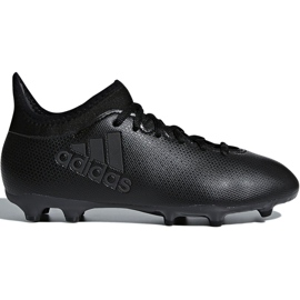 Adidas X 17.3 Fg Jr CP8992 Fußballschuhe schwarz