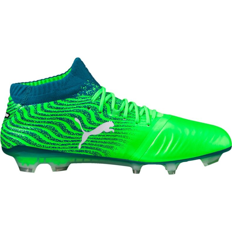 Fußballschuhe Puma One 18.1 Fg Grün Gecko 104527 06