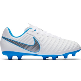 Nike Tiempo Legend 7 Club Fg Jr AH7255 107 Fußballschuhe mehrfarbig weiß