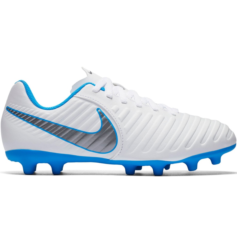 Nike Tiempo Legend 7 Club Fg Jr AH7255 107 Fußballschuhe mehrfarbig weiß