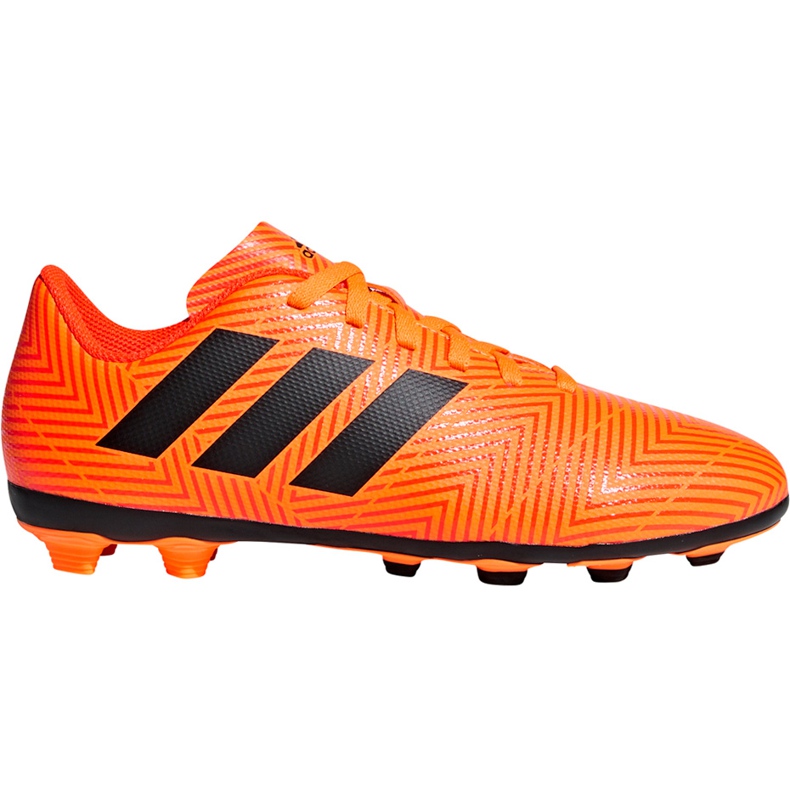 Die adidas Nemeziz 18.4 FxG Jr DB2355 Fußballschuhe mehrfarbig orange
