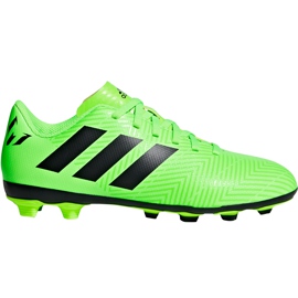 Adidas Nemeziz Messi 18.4 FxG Jr DB2371 Fußballschuhe grün