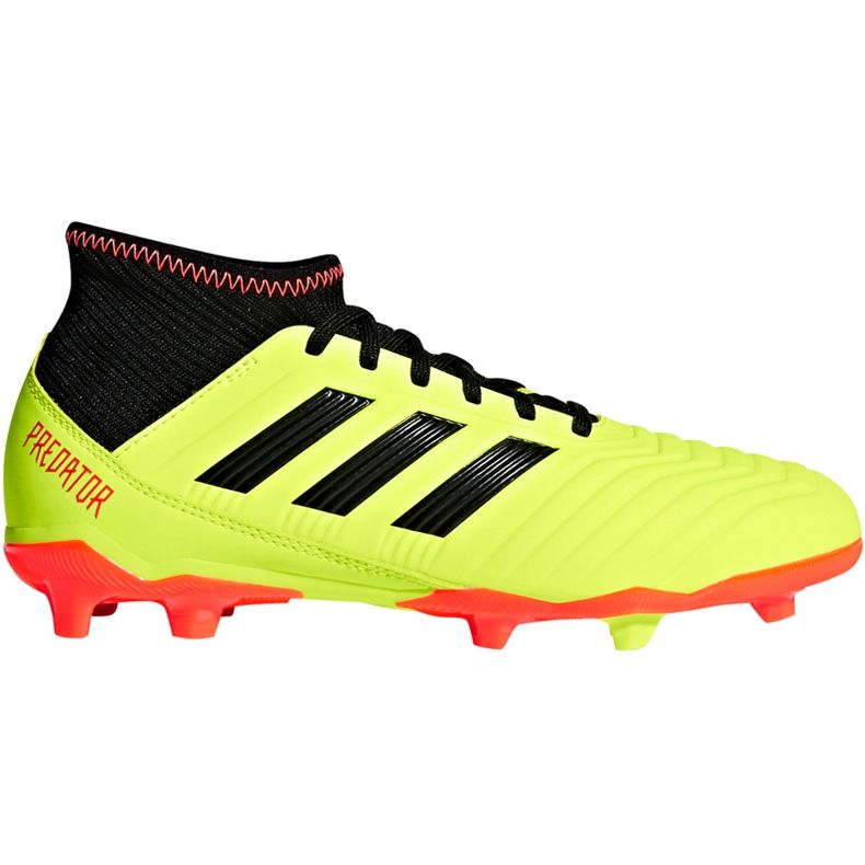 Adidas Predator 18.3 Fg Jr DB2319 Fußballschuhe mehrfarbig gelb