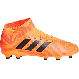 Die adidas Nemeziz 18.3 Fg Jr DB2352 Fußballschuhe mehrfarbig orange