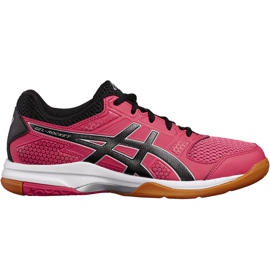 Asics Gel-Rocket 8 B756Y 1990 Damen Volleyballschuhe rosa