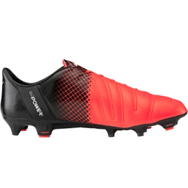 Fußballschuhe Puma evoPower 1.3 Lth Fg 103850 01 mehrfarbig orange