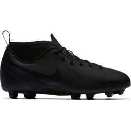 Nike Phantom Vsn Club Df Fg Jr AO3288 001 Fußballschuhe schwarz mehrfarbig