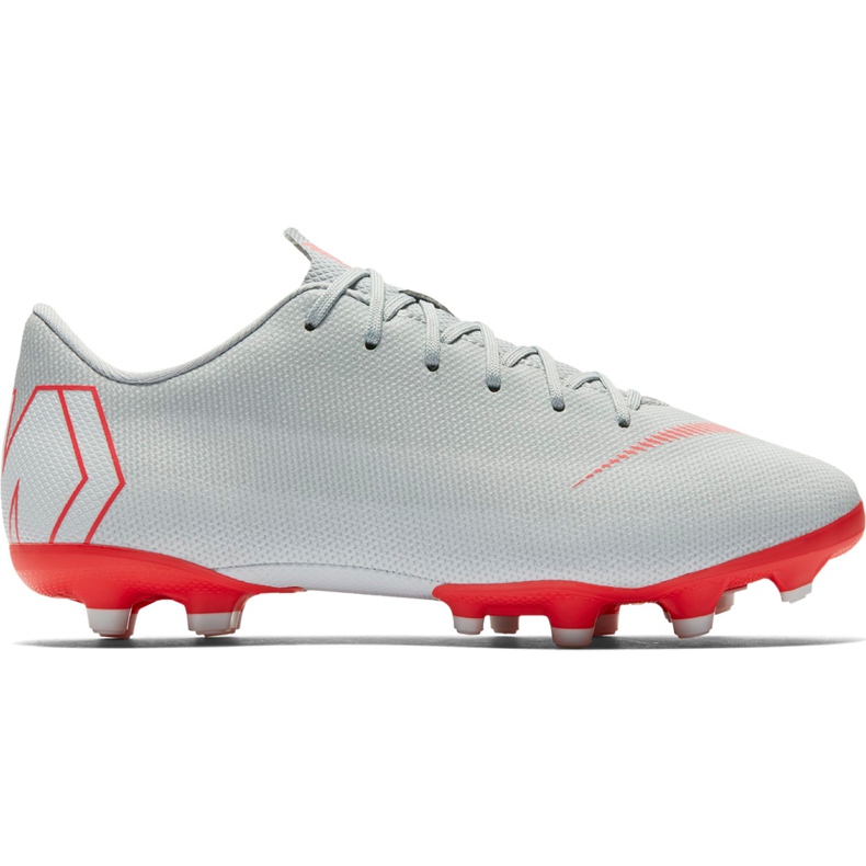 Nike Mercurial Vapor 12 Academy Mg Jr AH7347 060 Fußballschuhe mehrfarbig silber-