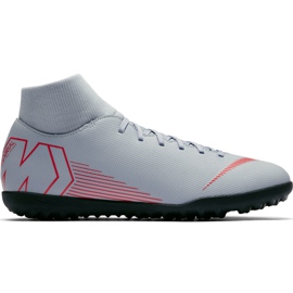 Nike Mercurial Superfly X 6 Club Tf AH7372 060 Fußballschuhe grau grau