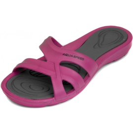 Damen Badeslipper Aqua-speed Panama col. 03 rosa